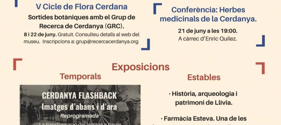 MUSEU LLIVIA PROGRAMA JUNY