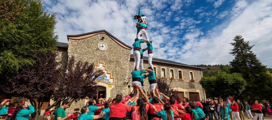 LA TOR DE QUEROL. COLLA CASTELLERA DE CERDANYA