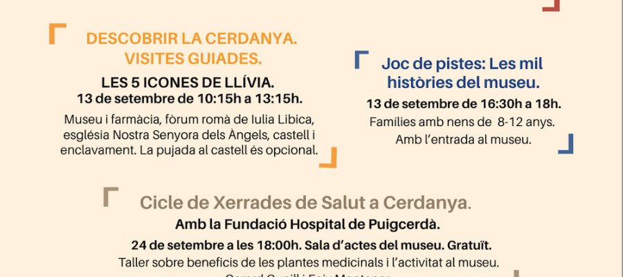 agenda museu llivia