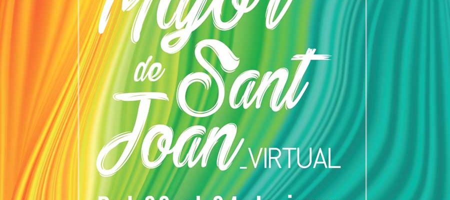 Cartell de la Festa Major de Sant Joan virtual a Vilassar de Mar