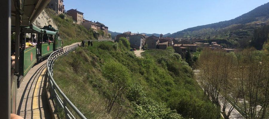 Turistes a les Fonts del Llobregat