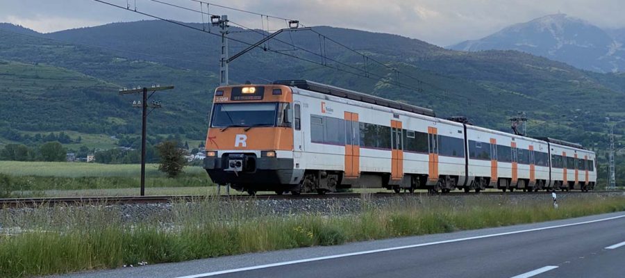 Tren per la línia de Rodalies 3 el passat dissabte 30 de maig (Foto: IST).